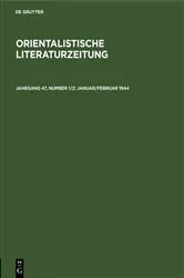Book cover of Januar/Februar 1944 by Institut für Altorientalische Philologie und Vorderasiatische Altertumskunde der Westfälischen Wilhelms-Universität Münste