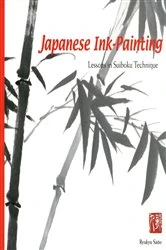 Book cover of Japanese Ink Painting by Ryukyu Saito