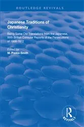 Book cover of Japanese Traditions of Christianity by M Paske-Smith
