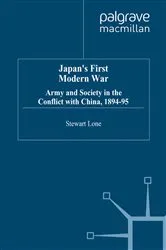 Book cover of Japan's First Modern War by S. Lone