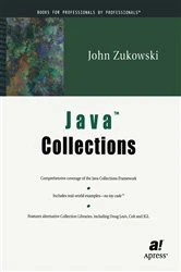 Book cover of Java Collections by John Zukowski