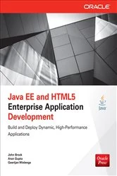 Book cover of Java EE and HTML5 Enterprise Application Development by John Brock