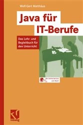 Book cover of Java für IT-Berufe by Wolf-Gert Matthäus