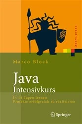 Book cover of Java-Intensivkurs by Marco Block