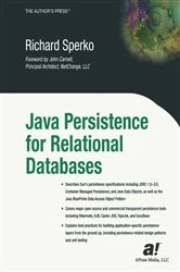 Book cover of Java Persistence for Relational Databases by Richard Sperko