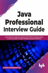 Book cover of Java Professional Interview Guide by Mandar Maheshwar Jog