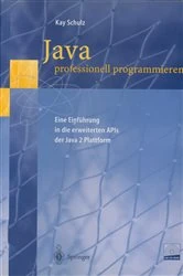 Book cover of Java professionell programmieren by Kay Schulz
