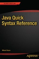 Book cover of Java Quick Syntax Reference by Mikael Olsson