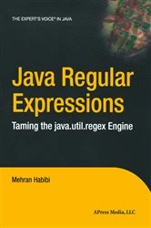 Book cover of Java Regular Expressions by Mehran Habibi