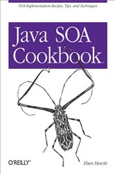 Book cover of Java SOA Cookbook by Eben Hewitt