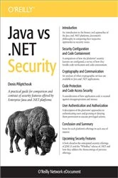 Book cover of Java vs. .NET Security by Denis Piliptchouk