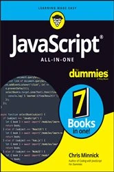 Book cover of JavaScript All-in-One For Dummies by Chris Minnick