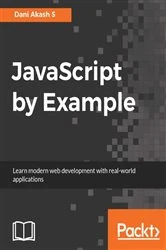 Book cover of JavaScript by Example by Dani Akash S
