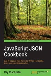 Book cover of JavaScript JSON Cookbook by Ray Rischpater