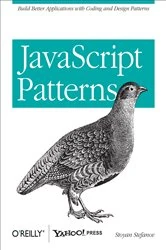 Book cover of JavaScript Patterns by Stoyan Stefanov