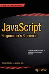 Book cover of JavaScript Programmer's Reference by Thomas Valentine