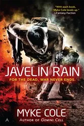 Book cover of Javelin Rain by Myke Cole