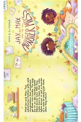 Book cover of Jax and Max and the Big Monster Mess by Briana Myrie-Evans