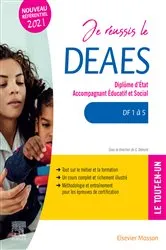 Book cover of Je réussis le DEAES - Diplôme d'État Accompagnant Éducatif et Social (4th ed.) by Guillaume Demont