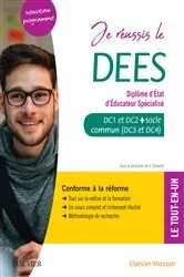 Book cover of Je réussis le DEES. Diplôme d'État d'éducateur spécialisé (2nd ed.) by Vincent Chaudet