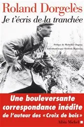 Book cover of Je t'écris de la tranchée by Unknown