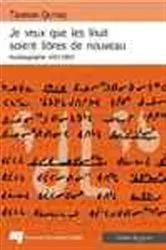 Book cover of Je veux que les Inuits soient libres de nouveau by Taamusi Qumaq