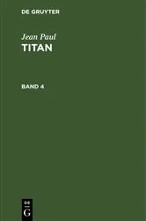 Book cover of Jean Paul: Titan. Band 4 by Jean Paul