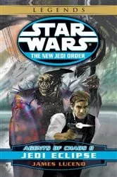 Book cover of Jedi Eclipse: Star Wars Legends by James Luceno
