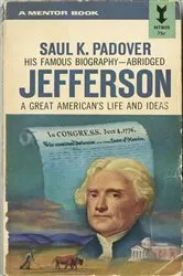 Book cover of Jefferson by Samuel K. Padover