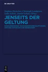 Book cover of Jenseits der Geltung by Stephan Dreischer