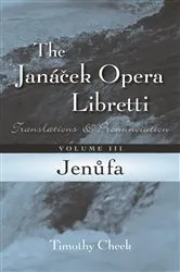 Book cover of Jenufa by Timothy Cheek
