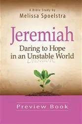 Book cover of Jeremiah - Women's Bible Study Preview Book by Unknown