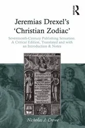Book cover of Jeremias Drexel's 'Christian Zodiac' by Nicholas J. Crowe