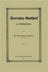Book cover of Jeremias Gotthelf der Volksschriftsteller by Clemens Brockhaus