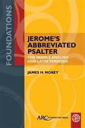 Book cover of Jerome’s Abbreviated Psalter by James H. Morey