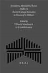 Book cover of Jerusalem, Alexandria, Rome by F. Garcia Martinez