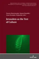 Book cover of Jerusalem as the Text of Culture by Seweryn Blandzi