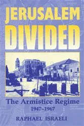 Book cover of Jerusalem Divided by Raphael Israeli