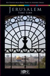 Book cover of Jerusalem Time Line by Rose Publishing