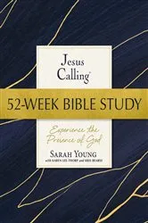 Book cover of Jesus Calling 52-Week Bible Study by Sarah Young