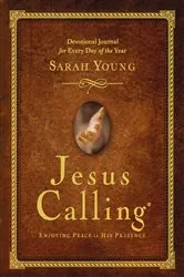 Book cover of Jesus Calling Devotional Journal for Every Day of the Year, with Scripture References by Sarah Young