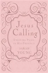 Book cover of Jesus Calling, Pink, with Scripture References by Sarah Young