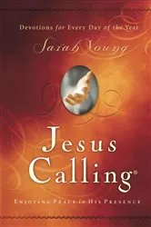 Book cover of Jesus Calling, with Scripture References by Sarah Young