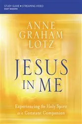 Book cover of Jesus in Me Bible Study Guide plus Streaming Video by Anne Graham Lotz