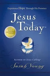 Book cover of Jesus Today, with Full Scriptures by Sarah Young