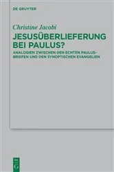 Book cover of Jesusüberlieferung bei Paulus? by Christine Jacobi