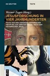 Book cover of Jesusforschung in vier Jahrhunderten by Werner Zager