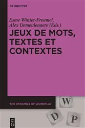 Book cover of Jeux de mots, textes et contextes by Unknown