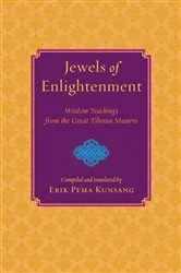 Book cover of Jewels of Enlightenment by Erik Pema Kunsang