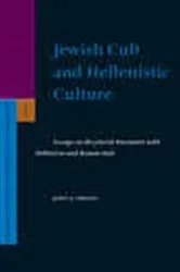 Book cover of Jewish Cult and Hellenistic Culture by John J.  Collins